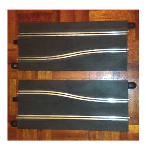 Scalextric C8246: New Side Swipe Straight Track x2