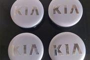 4 x KIA centre caps - FREE POST