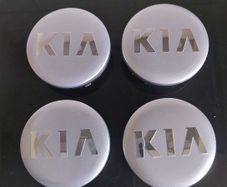 4 x KIA centre caps - FREE POST