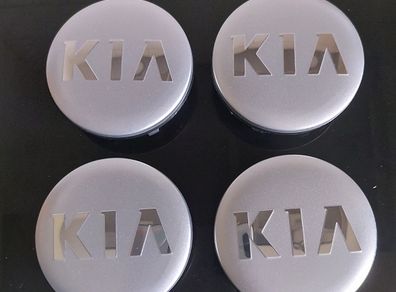 4 x KIA centre caps - FREE POST