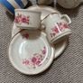 Vintage Carrigaline Pottery - 7 pieces- Blue Striped Jars, The Case Jug and other pieces Image 5