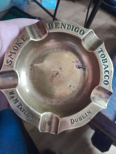 vintage brass ashtray Dublin