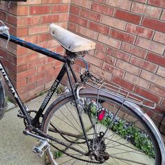 Classic vintage old peugeot road racing bike