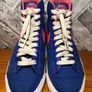 Nike Blazer Ladies/Girls UK3 EUR35.5 Casual Hi Top Trainers Blue/Pink   S-B Image 4