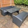 Corner Garden Lounge Seating Set L Shape Image 9