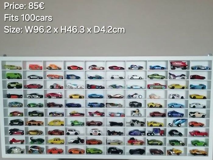 Cabinet Display Shelf Truck Kids Storage Collectibles