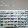 Cabinet Display Shelf Truck Kids Storage Collectibles Image 5