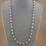 Freshwater Pearls with Tourmaline Gemstone Beads Necklace Image 9