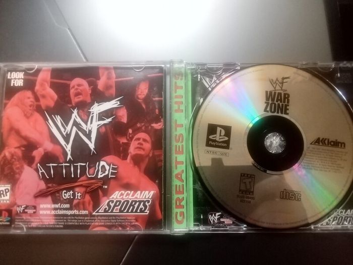 WWF War Zone Playstation 1 NTSC-U