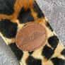 Leopard Print Fur Guitar Strap Image 4