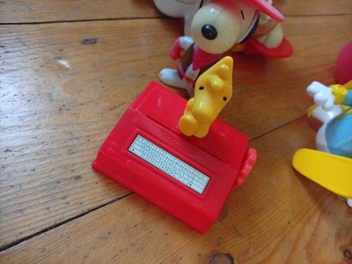 Snoopy toys from McDonalds