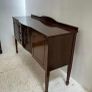 Victorian Style Mahogany Bowfront Side Board Image 2