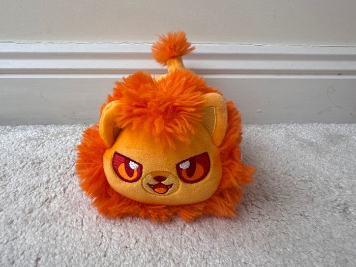 Aphmau MeeMeows Safari Edition Mystery Orange Lion Cat approx. 15 cm. Used Please see photos