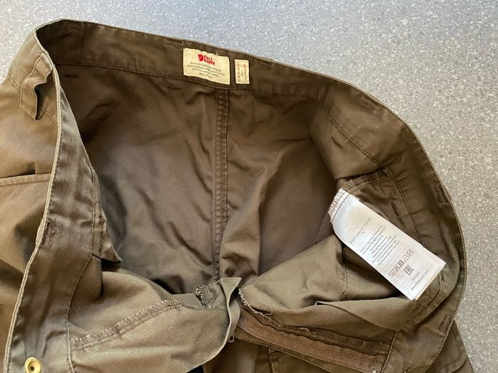 Fjallraven Vidda Pro Winter Trousers G-1000 Cargo Pants Brown Mens Size 50