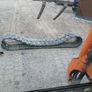 rubber track damaged..sprinter box van Image 4