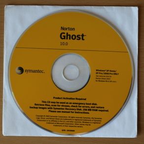 Norton Ghost 10 CD + CD Key