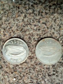 1990.  And.  2000.  Millenium. Pound. Coins
