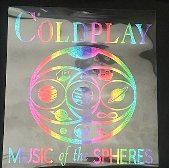 Coldplay DIY Iron on Decals