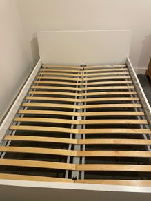 Ikea double bed frame