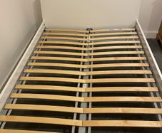 Ikea double bed frame