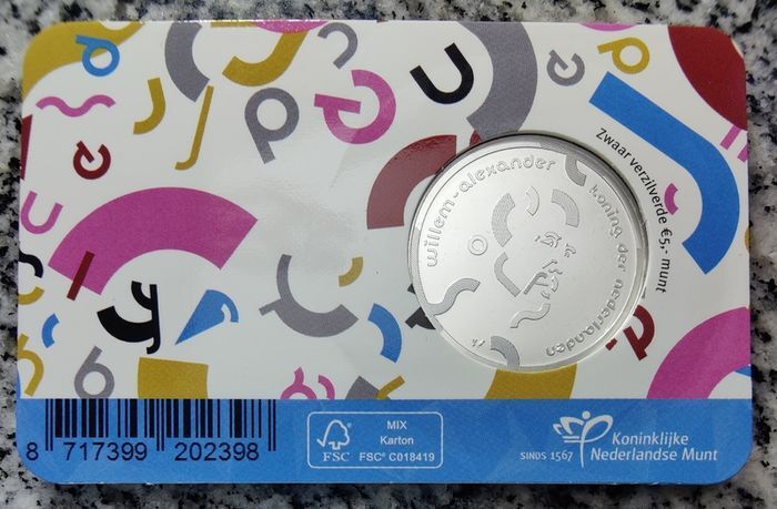 Netherlands 5 Euro Uncirculated Coin 2023 - 50 years of COC Vijfje recognition - Dutch Coincard Catalogue
