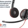 Plantronics - Blackwire 3220 USB-A Wired Headset - Dual Ear (Stereo) with Boom Mic - Connect to PC/Mac via USB-A - Works with Teams, Zoom & more Image 3
