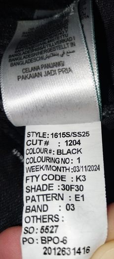 Black jeans