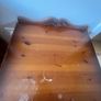 Pair solid antique pine lockers Image 6