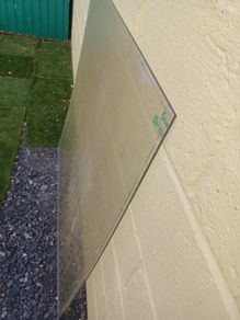 Perspex, 129 cm x 130 cm, 5mm thickness