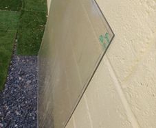 Perspex, 129 cm x 130 cm, 5mm thickness