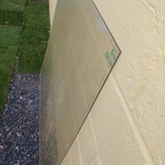 Perspex, 129 cm x 130 cm, 5mm thickness