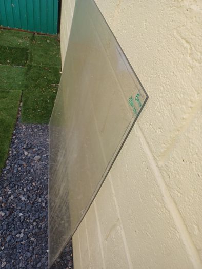 Perspex, 129 cm x 130 cm, 5mm thickness