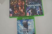 Xboxone Games - The Walkingvl dead A New Frontire, Crackdown 3, Starwars Battlefront
