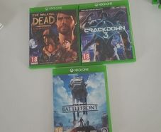 Xboxone Games - The Walkingvl dead A New Frontire, Crackdown 3, Starwars Battlefront