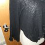 Heather Finn cashmere black cardigan uk 8-12 Image 2