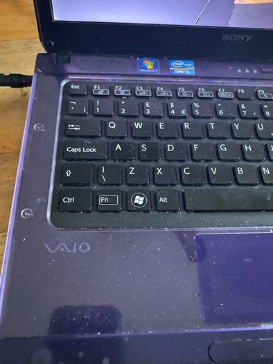 Sony Vaio i3 processor Laptop for sale + 17" Lcd Monitor