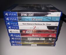 8 PS4 Games + 1 PS5 Game