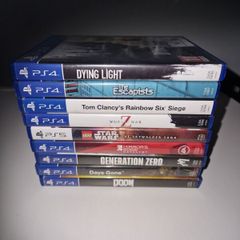 8 PS4 Games + 1 PS5 Game