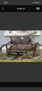 Beautiful Raleigh vintage high Nellie ladies bike