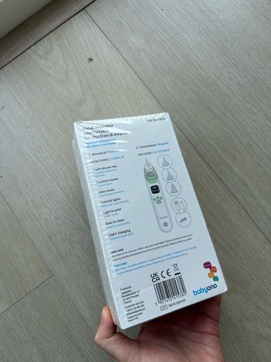 Electronic nasal aspirator