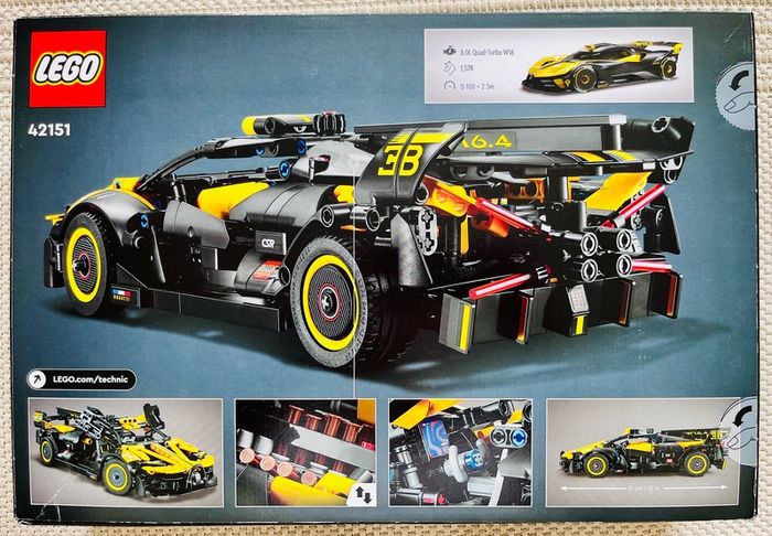 LEGO Technic Bugatti 9+