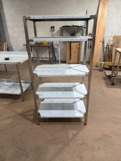 stainless steel storage rack