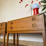 Vintage Swedish side tables  mid century Image 6