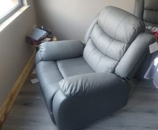 Leather armchair Recliner