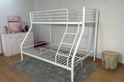 White Double Metal Bunk Bed FREE DELIVERY