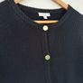 Hobbs Black Simona Wool Blend Knitted Jacket Image 4
