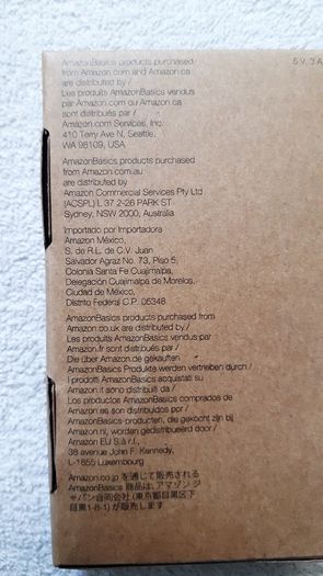 Amazon Basics USB Type-C to USB-A 2.0 Male Cable