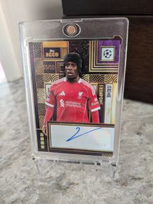 Jeremie Frimpong Liverpool Topps Deco Auto /50