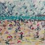 Mothers Day Offer Original Art Seascape Figurative Beachscape Image 10