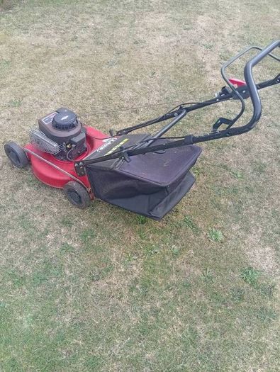 petrol lawnmower